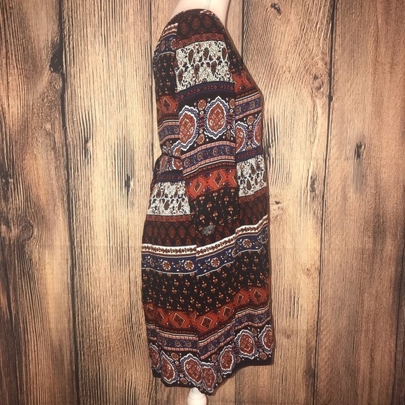 Feathers Large multi colored dress - Picture 4 of 7